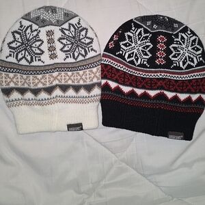 Set Of Two Muk LUKS Beanies
